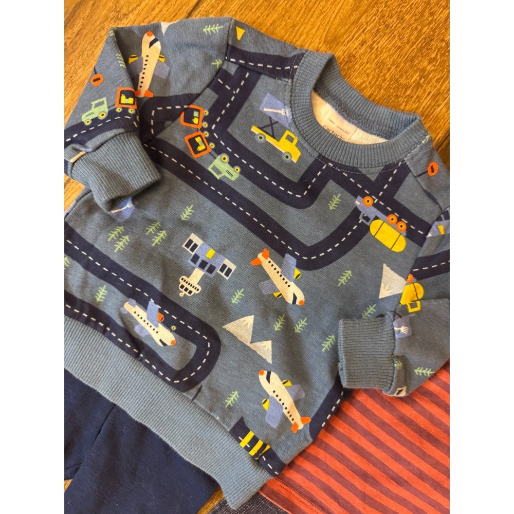 Baby Boy 3 Months Outfits Lot Jeans Sweat Pants Shirts Long Sleeved Clothes Camo - Picture 6 of 16